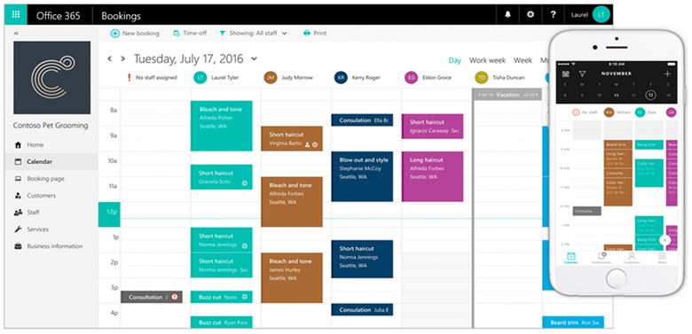 MS Bookings